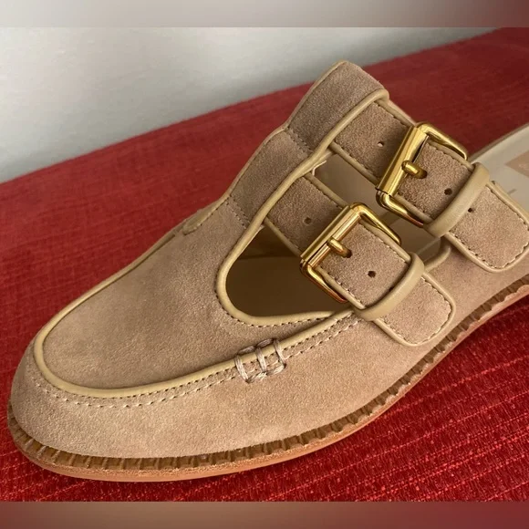 NWT-.DOLCE VITA WOMENS TAN MULES - Picture 7 of 16